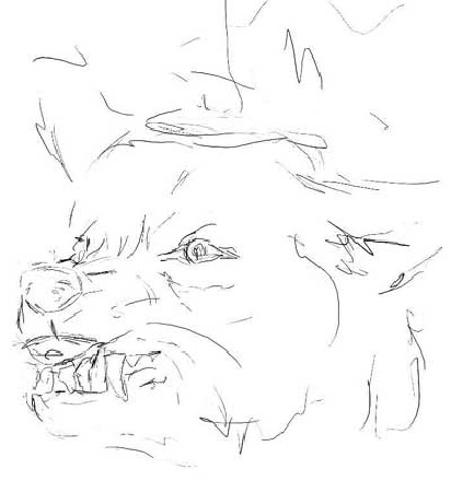 Wolf Painting image 1